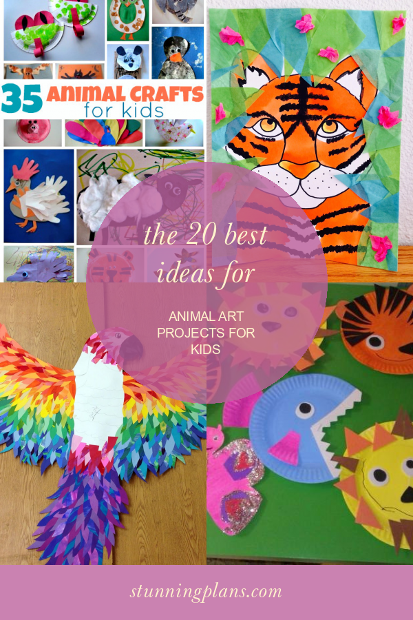 The 20 Best Ideas for Animal Art Projects for Kids Home, Family